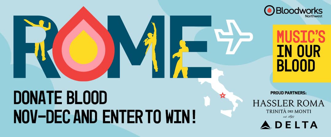 Rome Icons on blue background and Delta and Hassler Roma Icons