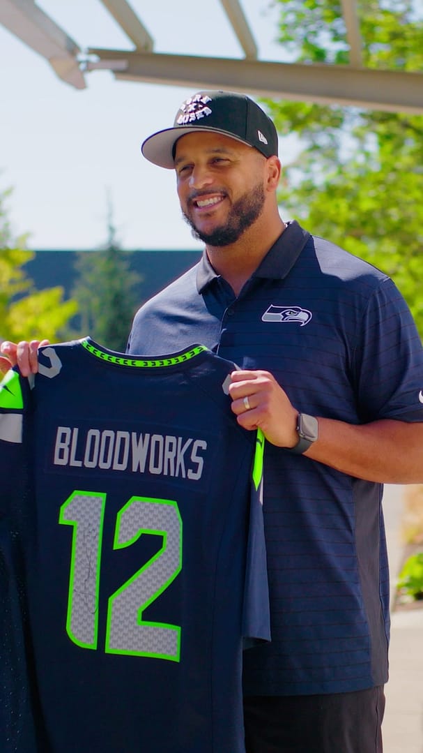 We’re honored to be named part of the Seattle Seahawks Team of Champions! 🏈💙💚
This recognition celebrates the impact we make together across the PNW. Every day, blood donors help Bloodworks Northwest provide lifesaving blood to local hospitals and patients in our community. We’re proud to be part of a community that shows up for one another.
Thank you, @seahawkscommunity and @boeing, for recognizing our lifesaving mission. Go Hawks!
#BloodworksNW #Seahawks #12s #PNWProud #TeamOfChampions #DonateBlood